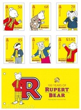 Guernsey Stamps: " Rupert Bear - 100th Anniversary" Presentation Pack 2020