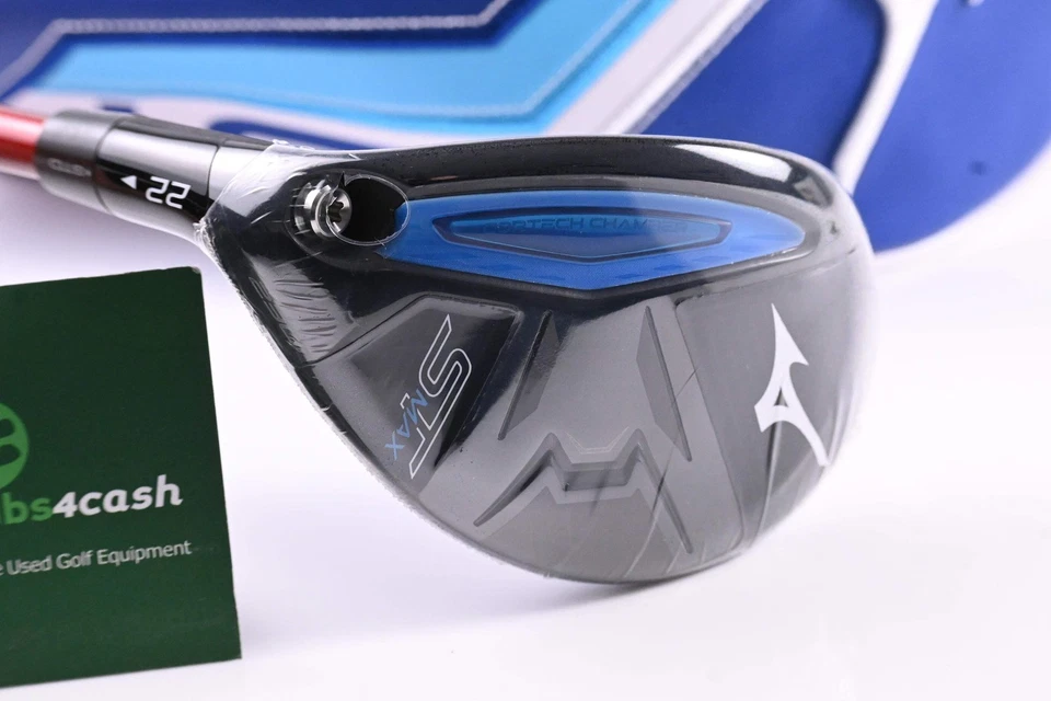 Left Hand Mizuno ST-MAX 230 #4 Hybrid / 22 Degree / Ladies Flex Denali Red 50 - Image 2 of 4