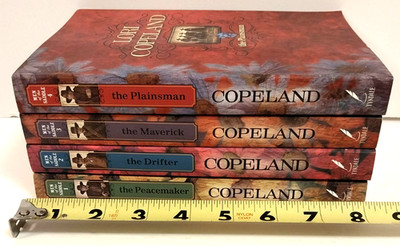 Lot 4 Lori Copeland Men of the Saddle Set Books 1 2 3 4 Maverick Drifter Romance