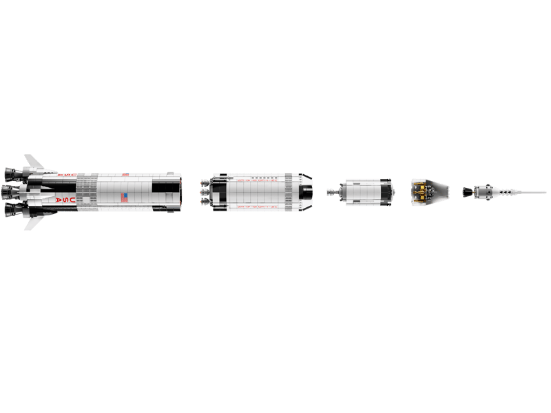 LEGO Ideas: Lego NASA Apollo Saturn V (92176) for sale online | eBay