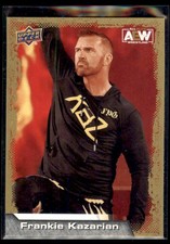 2022 Upper Deck AEW #50 Frankie Kazarian Gold