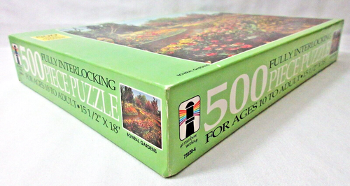 BOWRAL GARDENS Australia Jigsaw Puzzle 500 Pcs Rainbow Works USA Sealed Box - Picture 3 of 4