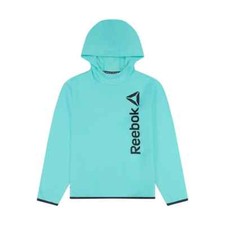 Reebok Boys French Terry Hooded Sweatshirt, 2 Sizes 6/7 or 8 Free Shipping 