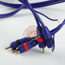 12ft 12' HIGH PERFORMANCE DIRECTIONAL BALANCE RCA 2 Male to Male Audio Cable