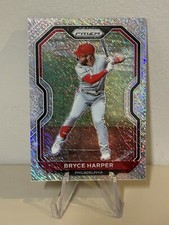 2021 Panini Prizm FOTL Shimmer Parallel /7 Bryce Harper Rainbow Phillies