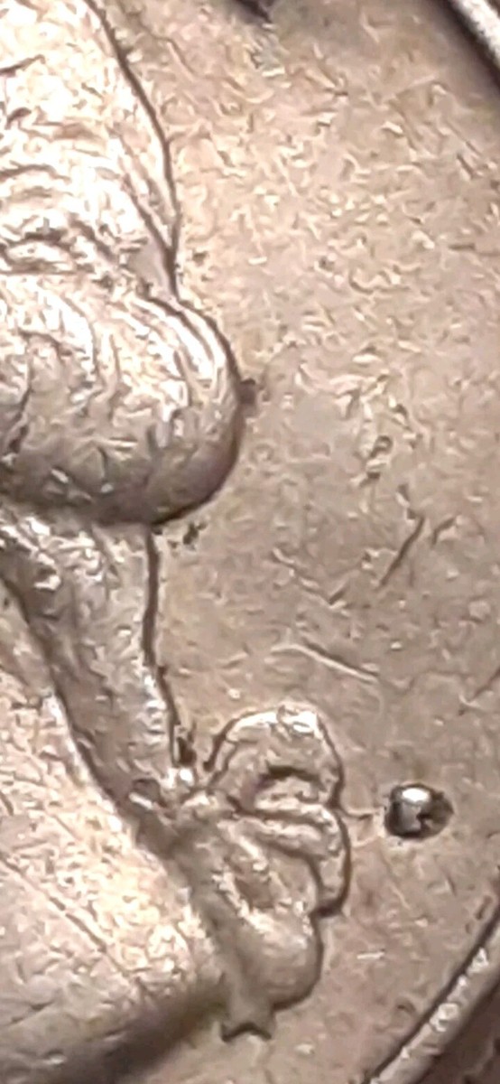 1980 P Washington Quarter Rare P filled RPM P Over P LIBERTY