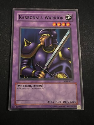Karbonala Warrior Common European MRL-E121 Moderate Play Yugioh!