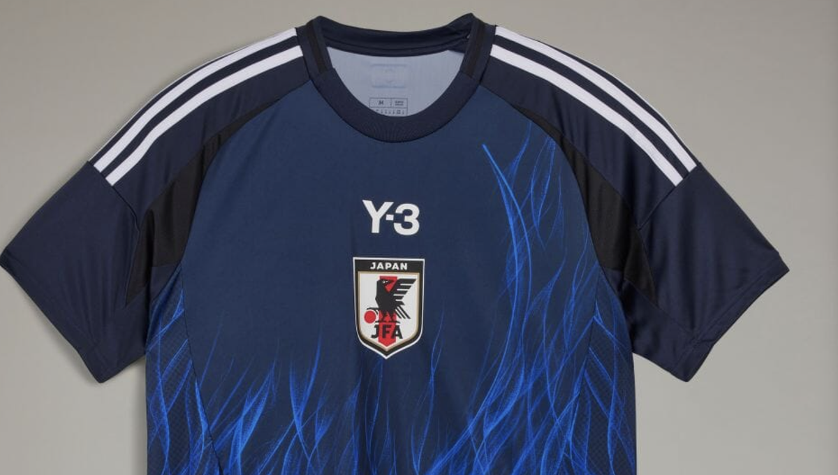Adidas Y-3 Japan National Football Team 2024 home replica uniform