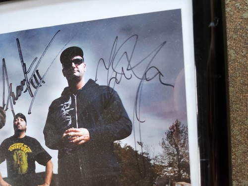 Hatebreed Autographed Poster Duo Framed - Picture 3 of 14