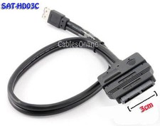 18 inch eSATAp Combo-Port to Micro SATA Adapter Cable