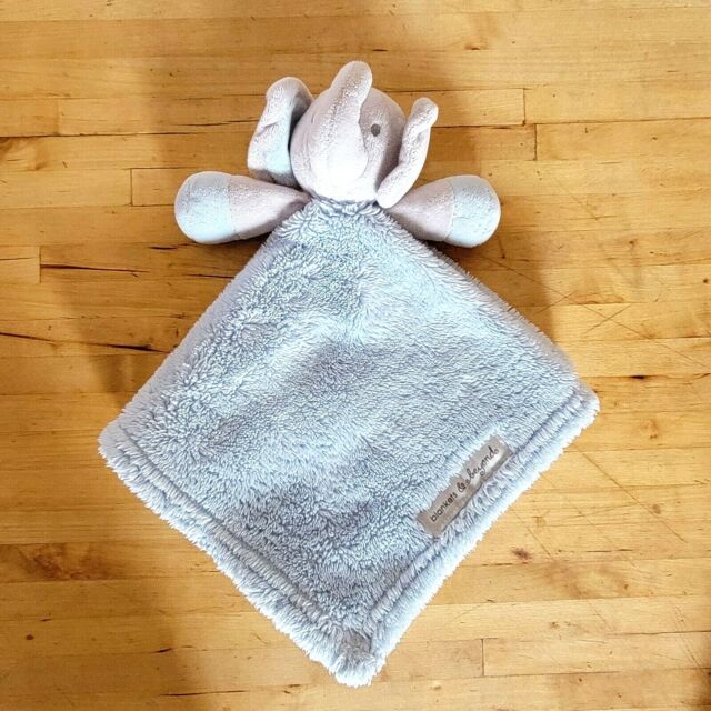 Blankets & Beyond Gray Elephant Blue Lovey Baby Security Blanket Plush 15 Blankets & Beyond Gray Elephant Blue Lovey Baby Security Blanket Plush 15
