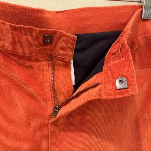 Jacadi Corduroy Warm Cotton Casual Griffon Pants in Maple Orange NWT Size 12Y - Picture 7 of 9