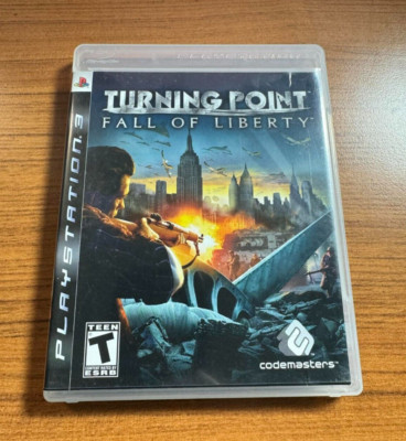 Turning Point: Fall of Liberty - (Sony PlayStation 3, 2008)- Ps3 - CIB - Tested