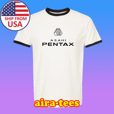 Asahi Pentax Men's Ringer Black Size S-3XL