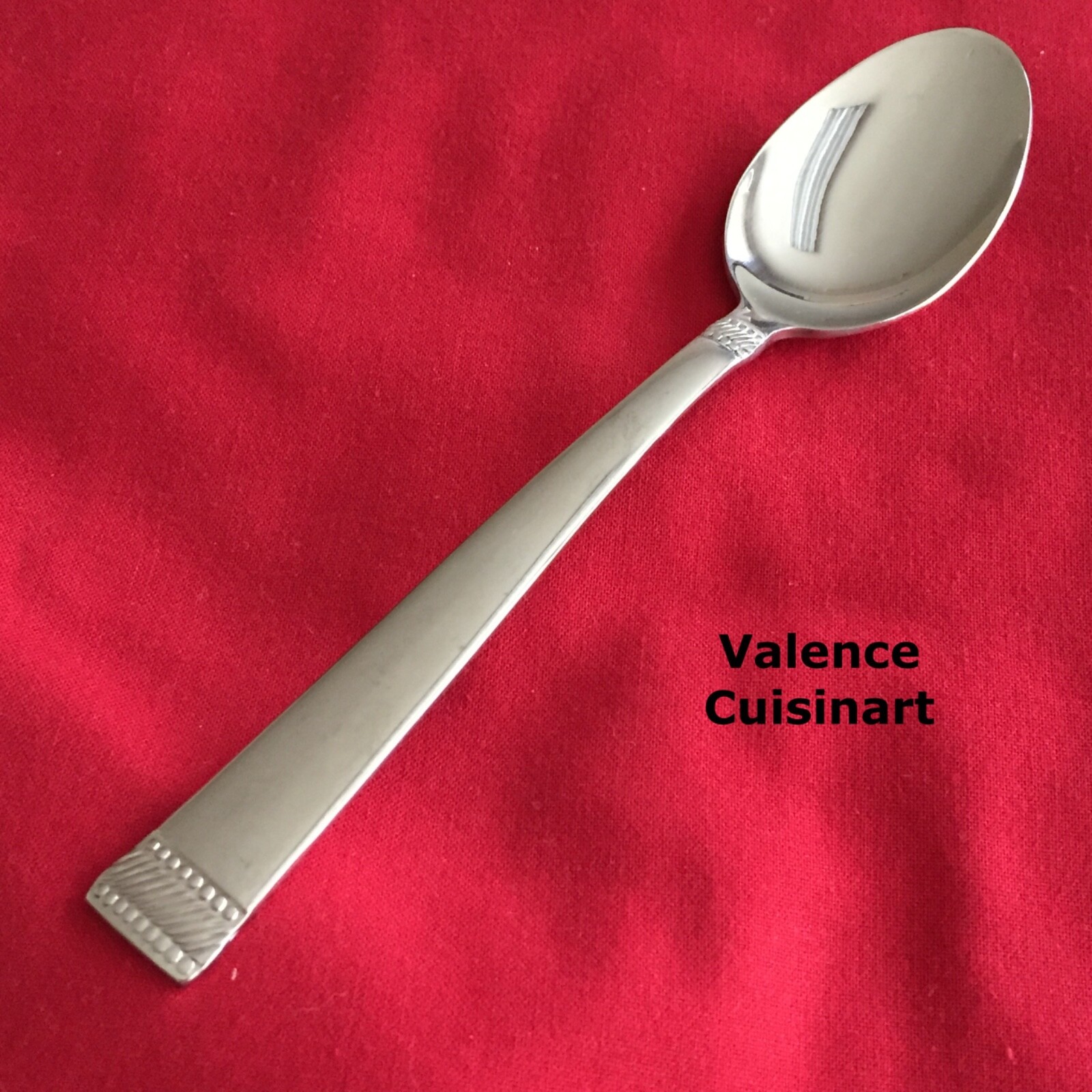 Cuisinart VALENCE 7.25-inch Stainless Steel Soup Spoon Flatware