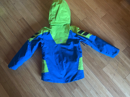 EUC size 10 Boys Spyder SKI JACKET WINTER monterossa GORE TEX insulated HOODED - Picture 2 of 14