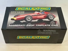 Scalextric C2929A Maserati 250F F1 Tinplate Car (Red) 1/32 scale slot car NIB