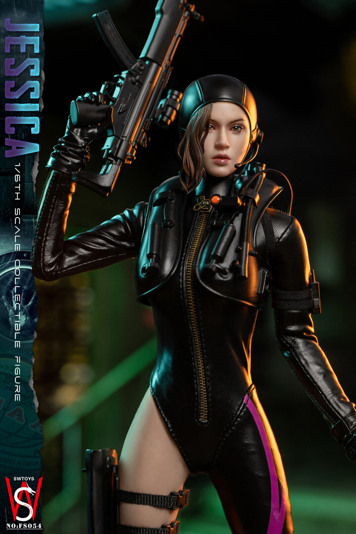SWTOYS 1/6 Scale FS054 Jessica PVC Action Figure Collection
