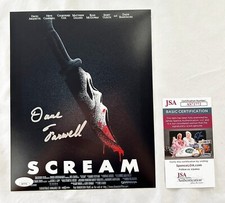 Dane Farwell Signed 8x10 Scream Photo JSA 3 COA