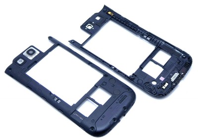 Original Samsung Galaxy S3 GT-i9300 Mittelrahmen Kamera Glas Linse Gehäuse Black