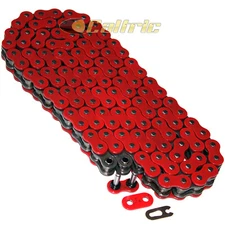O-Ring Drive Chain for Honda TRX250R 1986 1987 Red