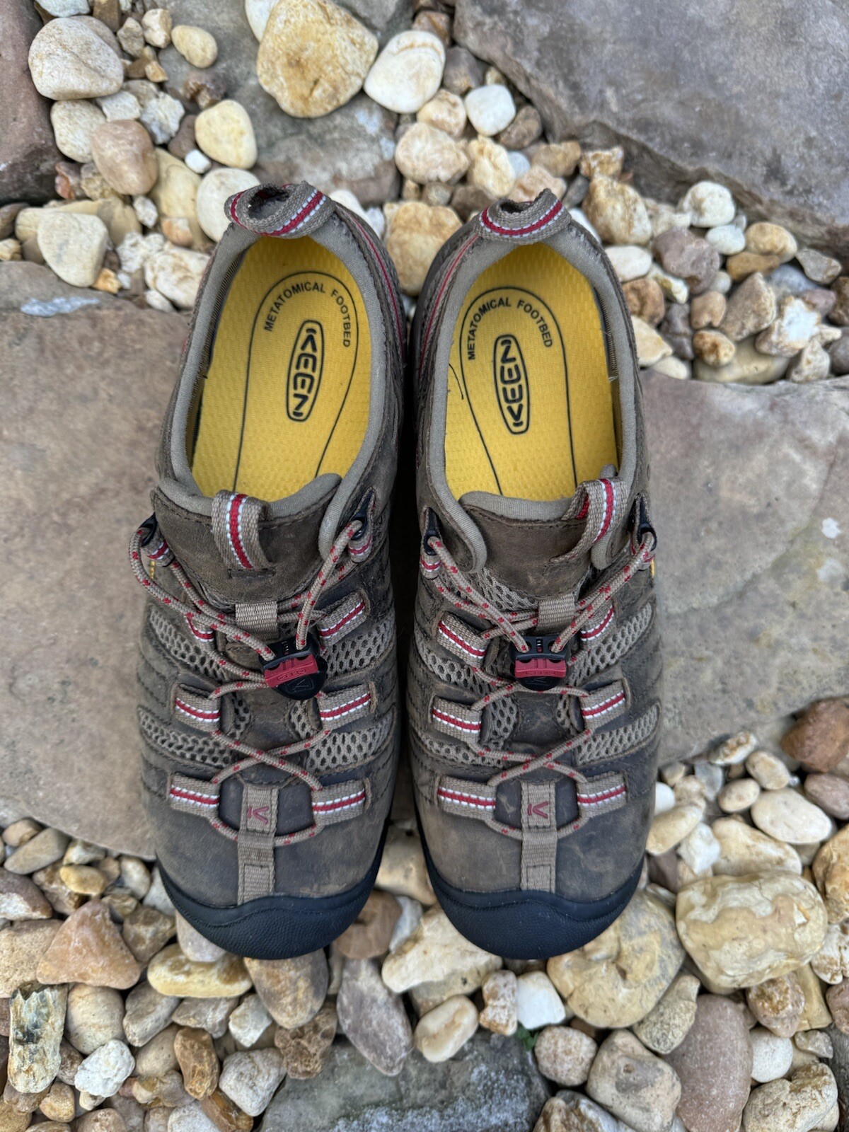 Scarpe Keen Atlanta Cool ESD scarpe da lavoro punta acciaio donna taglia 9 5 M usate in ottime condizioni