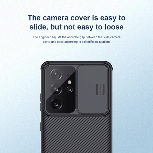 Per Samsung S23 S22 Ultra/S23+ classica cover scorrevole custodia posteriore protezione fotocamera - Foto 9 di 14