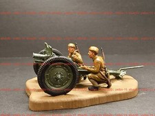 Homemade 1/72 Wwii Soviet 76mm Artillery soldier Finished Model