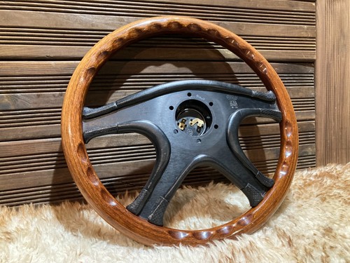 MOMO Design by Hella WOODEN steering wheel KBA 70188 ML36 AMG PORSCHE AUDI VW - Picture 12 of 23