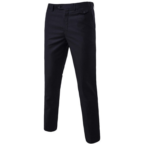 Mens Chino Slim Fit Stretch Straight Leg Trousers Pants Business Office Trousers - Picture 11 of 14