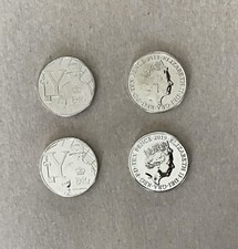10p A-Z Y Yeoman 2018 & 2019 Uncirculated From Royal Mint Pristine 1 of each