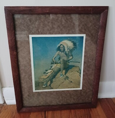 antique De Cost Smith native American Indian print-ON WATCH- Pub. by National Ar