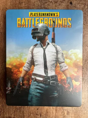 Custom PlayerUnknown's Battlegrounds PUBG Steelbook Case [G2] *NEW* NO DISC(S)
