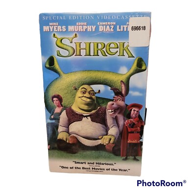 SHREK (2001) Special Edition Big Box VHS - RARE Brand New (Factory