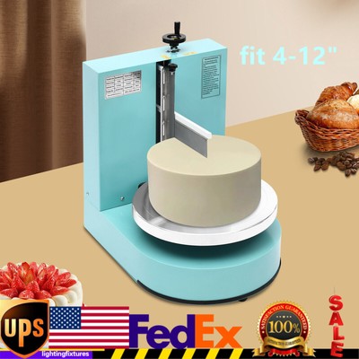 Electric Automatic Cake Cream Butter Coating Machine Cake Spreading Machine 110V