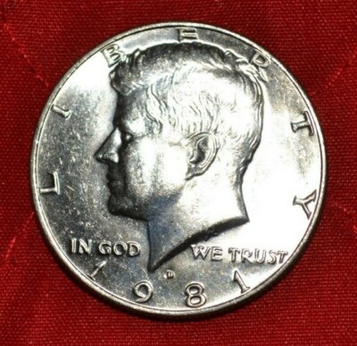 1981 D Kennedy Half Dollar Coin - circulated | eBay
