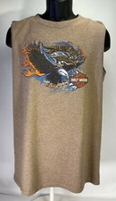 Harley - Davidson Motorcycle Birmingham, AL Souvenir Cropped Tshirt Made In USA