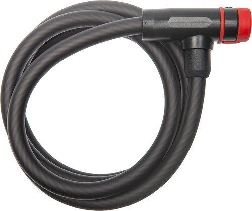 Cerradura de cable Bell Ballistic 610 con llave iluminada - negra - Imagen 1 de 5