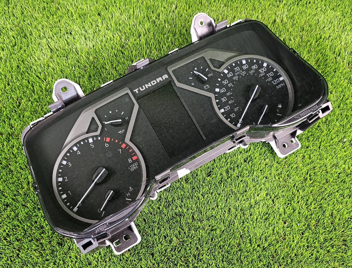 Toyota Tundra 2022 Instrument Cluster Speed meter gauges Toyota Tundra 2022 Instrument Cluster Speed meter gauges