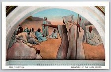 Art~Oral Tradition Evolution of Book Series Library of Congress~Vintage Postcard