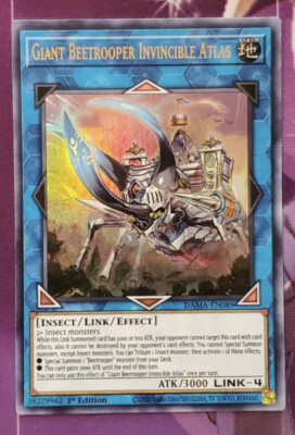 Thẻ Bài Yugioh Chính Hãng | Giant Beetrooper Invincible Atlas | MP23