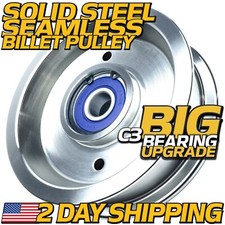 116-4669 126-9197 99-8912 Bigbearing 5.75 Billet Idler Pulley For Toro Titan Hd