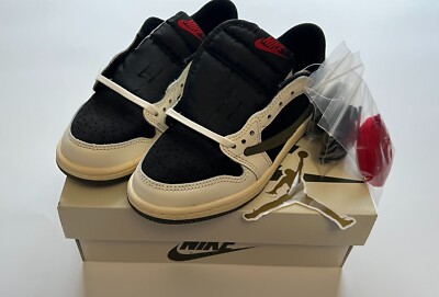 Jordan 1 Retro Low Travis Scott Olive size US 1Y / UK 13,5 / EU 32 DZ5909 106