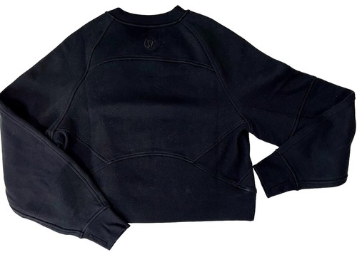 NWT🩷LULULEMON🩷XS/S FITS LIKE MEDIUM🩷SCUBA OVERSIZED PULLOVER🩷BLACK🩷$118 - 第 11/12 張圖片