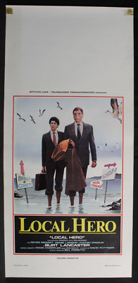 LOCAL HERO - Forsyth - Riegert, Lancaster - LOCANDINA ORIGINALE 1983