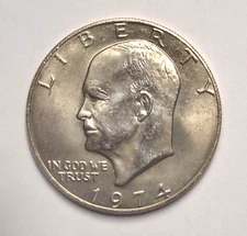1974 Eisenhower Ike Dollar UNC