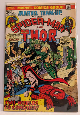 Marvel Team Ups Lot, including Spider-Man & Thor, and Spider-Man & The Thing