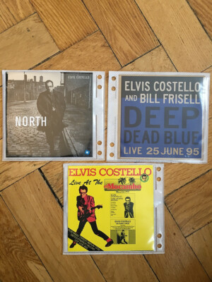 Elvis Costello 3 CD Konvolut el Mocambo Deep Dead Blue North