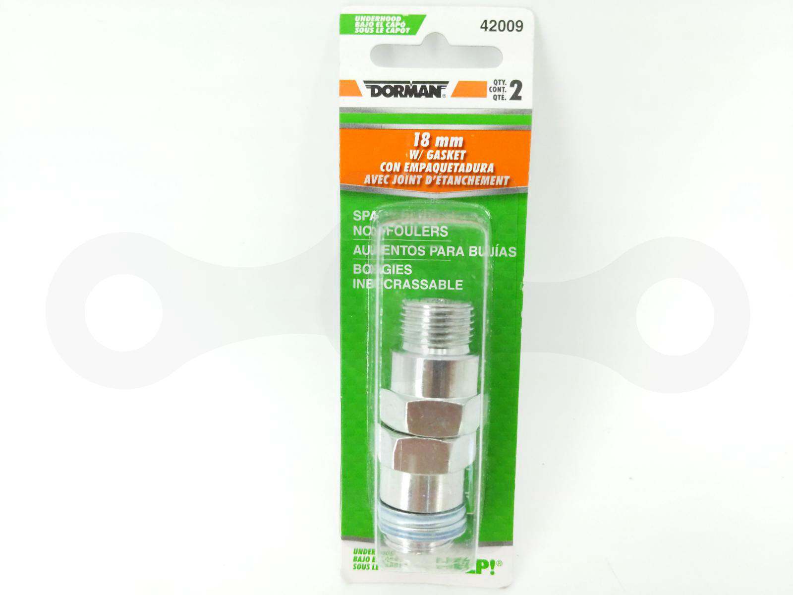New Dorman 42009 Spark Plug Non2 Foulers 18mm Gasket Tapered Seat