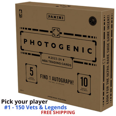 2023-24 Panini Photogenic Pick your Player VOLUME PRICE #1-150 VOLUME PRICING